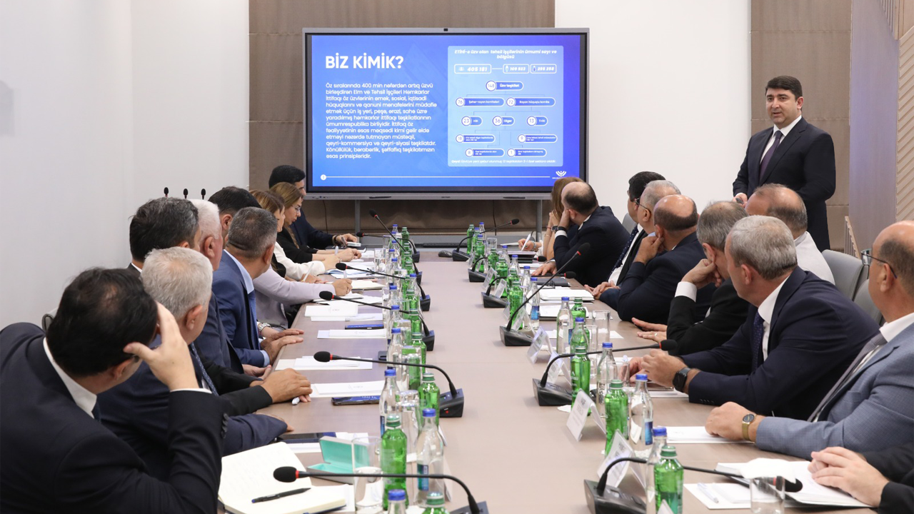 AHİK-in üzv təşkilatı ETİHİ-nin hesabatı dinlənildi - FOTO