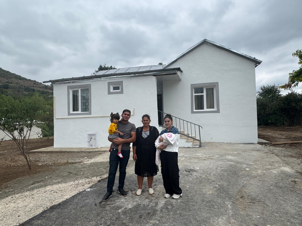 Daha 26 ailə doğma yurda qayıtdı - FOTOLAR (YENİLƏNİB)