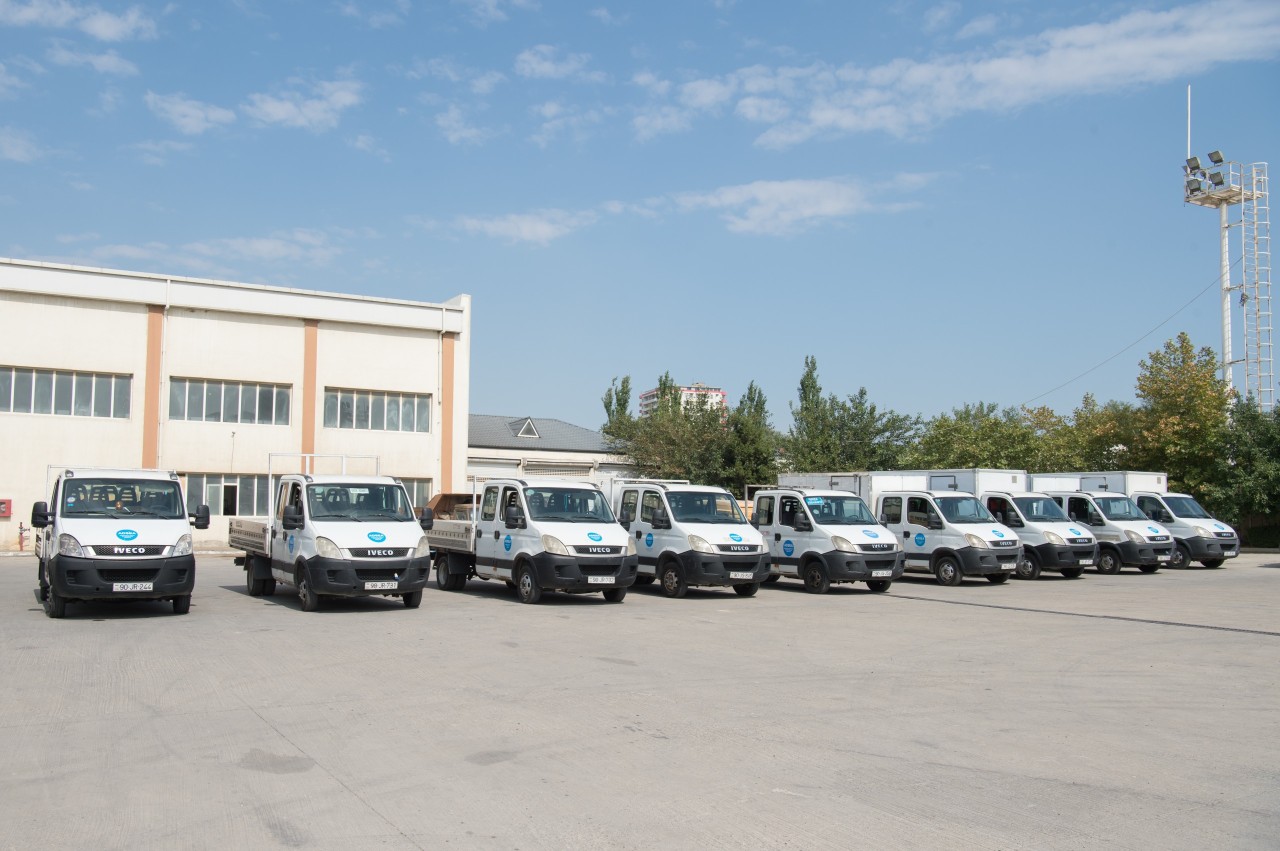 Su Təchizatı Xidmətinin idarəsində texnikalara baxış keçirildi  - FOTO/VİDEO