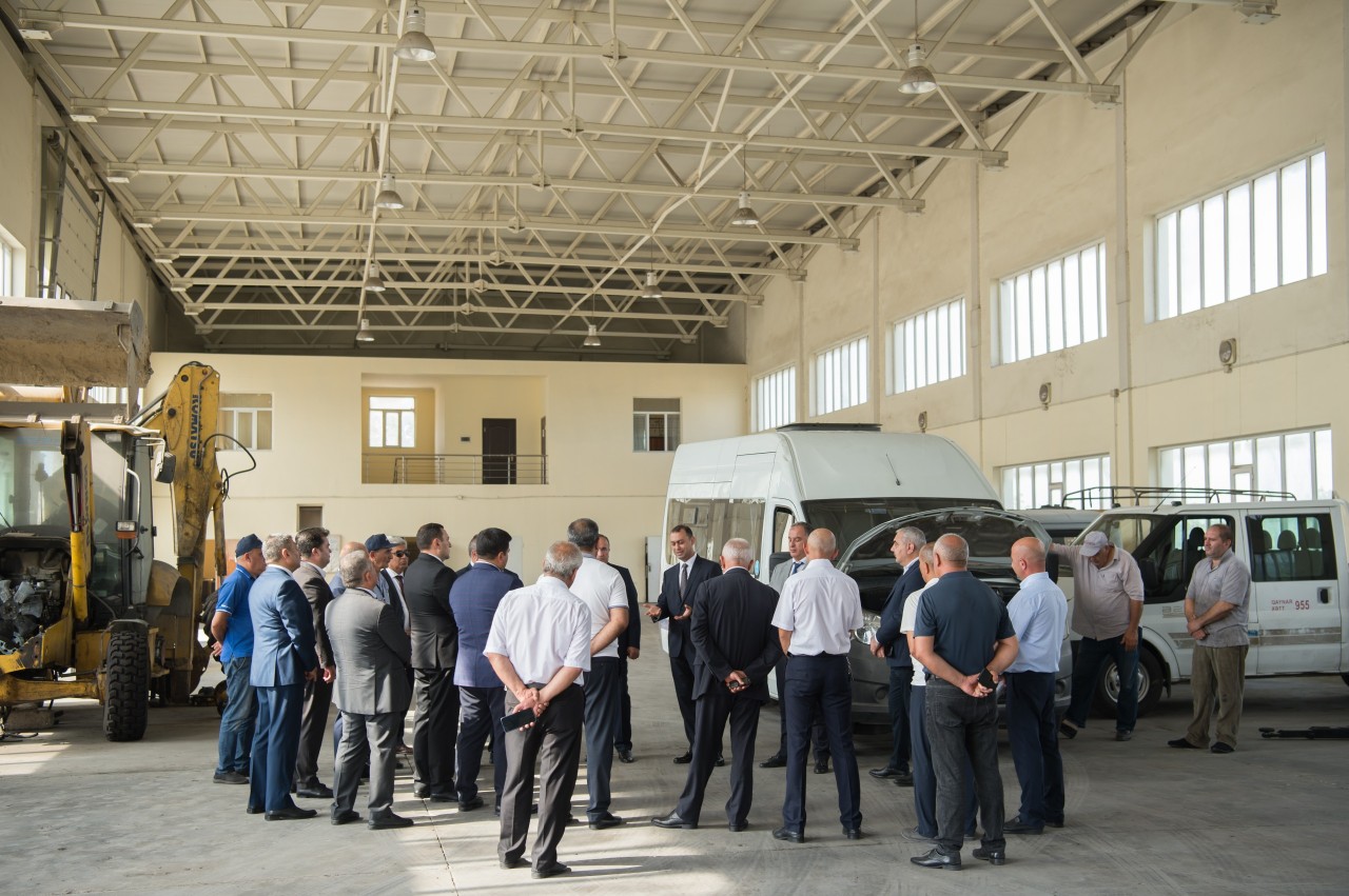 Su Təchizatı Xidmətinin idarəsində texnikalara baxış keçirildi  - FOTO/VİDEO