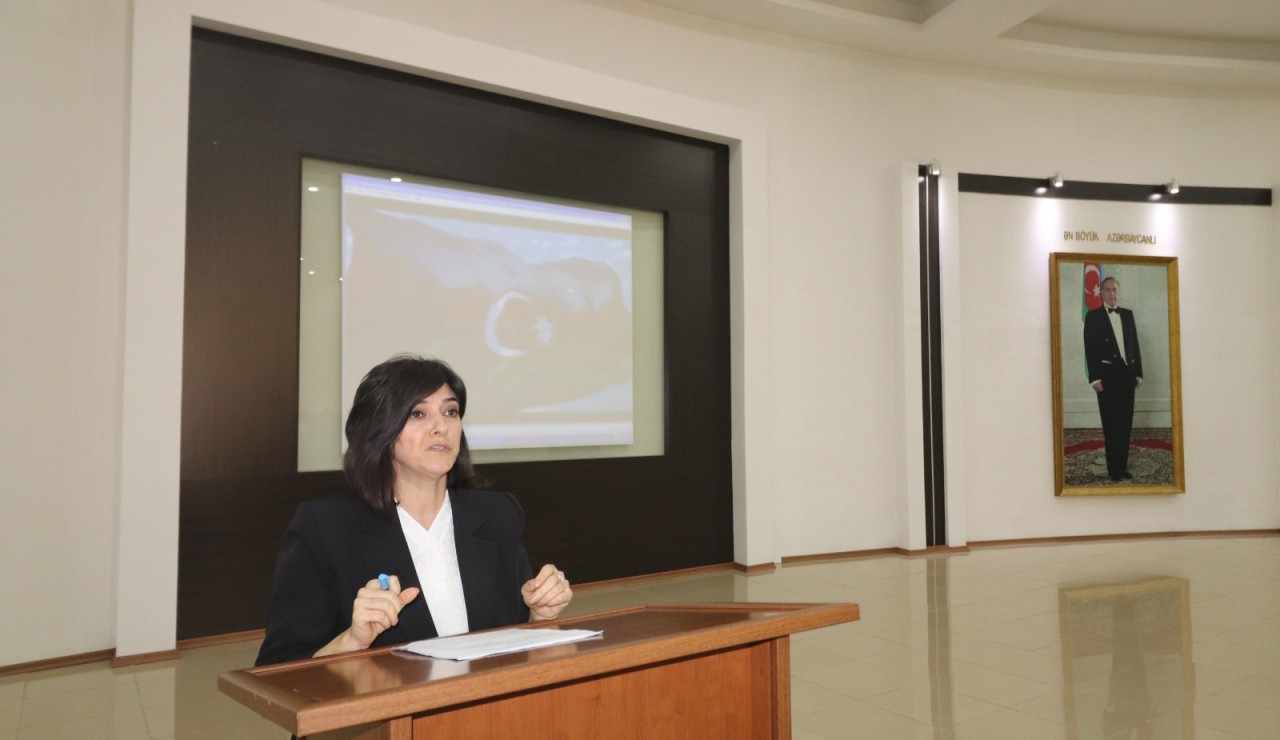 Qazaxda “Azərbaycan diplomatiyasının tarixi qələbəsi” mövzusunda konfrans keçirilib - FOTOLAR