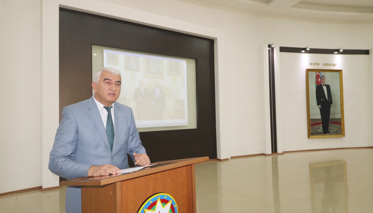 Qazaxda “Azərbaycan diplomatiyasının tarixi qələbəsi” mövzusunda konfrans keçirilib - FOTOLAR