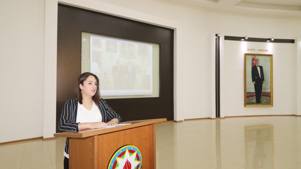 Qazaxda “Azərbaycan diplomatiyasının tarixi qələbəsi” mövzusunda konfrans keçirilib - FOTOLAR