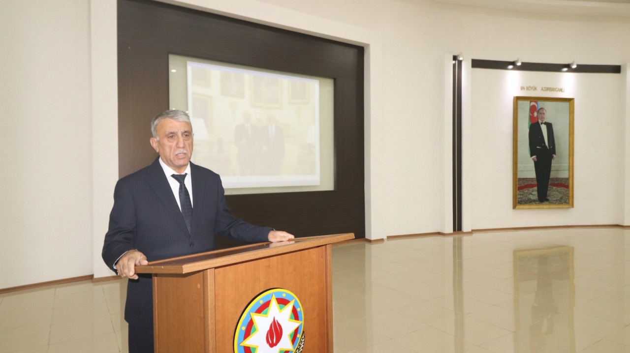 Qazaxda “Azərbaycan diplomatiyasının tarixi qələbəsi” mövzusunda konfrans keçirilib - FOTOLAR