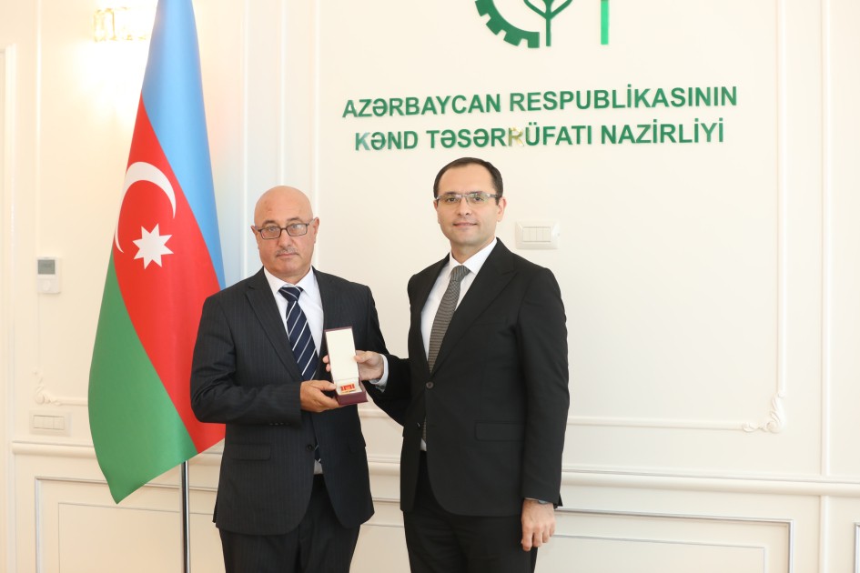 Nazir əməkdaşlarına medal və vəsiqələrini təqdim etdi - FOTOLAR