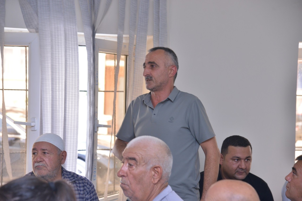 Qaradağın icra başçısı səyyar qəbul keçirdi - FOTOLAR