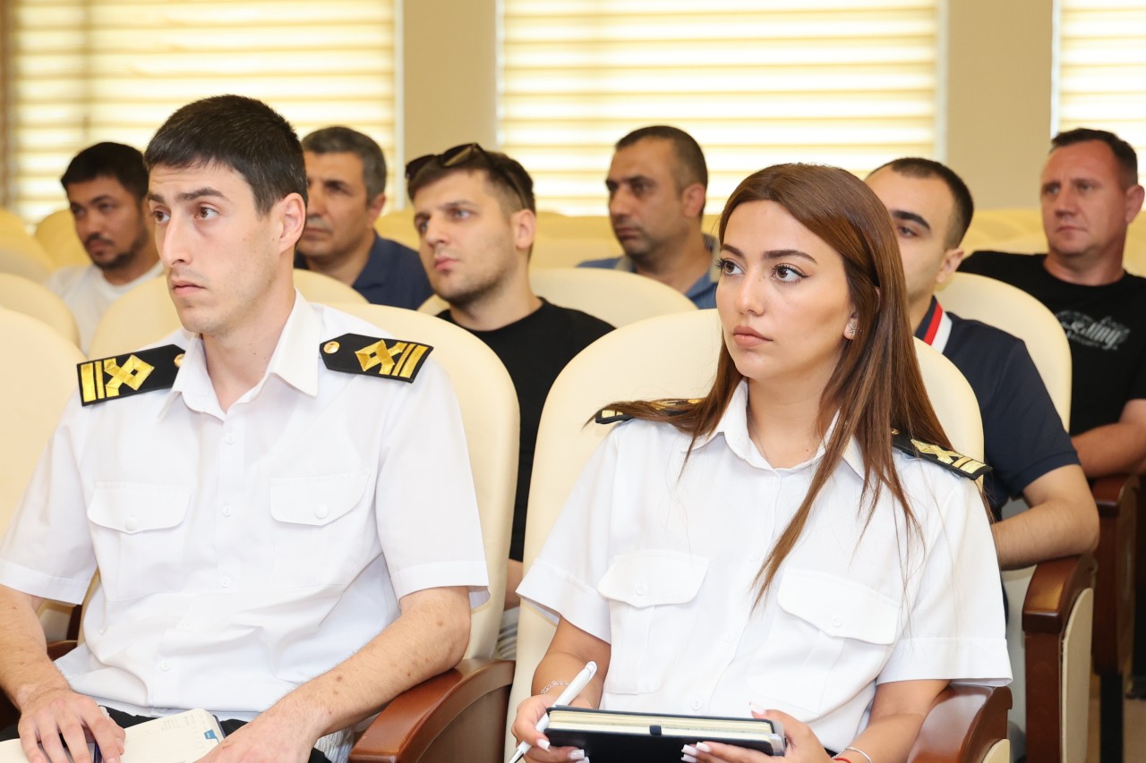 Dövlət Dəniz və Liman Agentliyində “Açıq qapı” günü keçirilib - FOTOLAR
