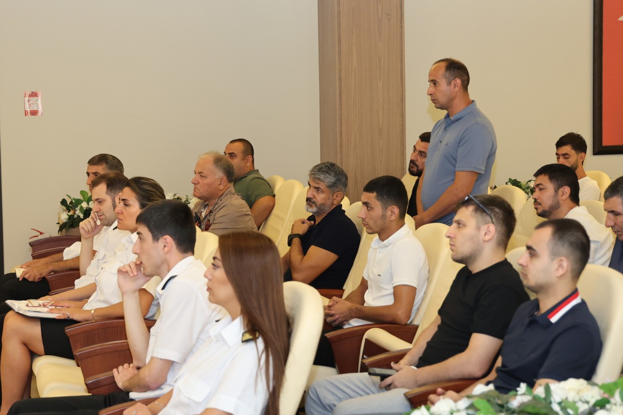 Dövlət Dəniz və Liman Agentliyində “Açıq qapı” günü keçirilib - FOTOLAR