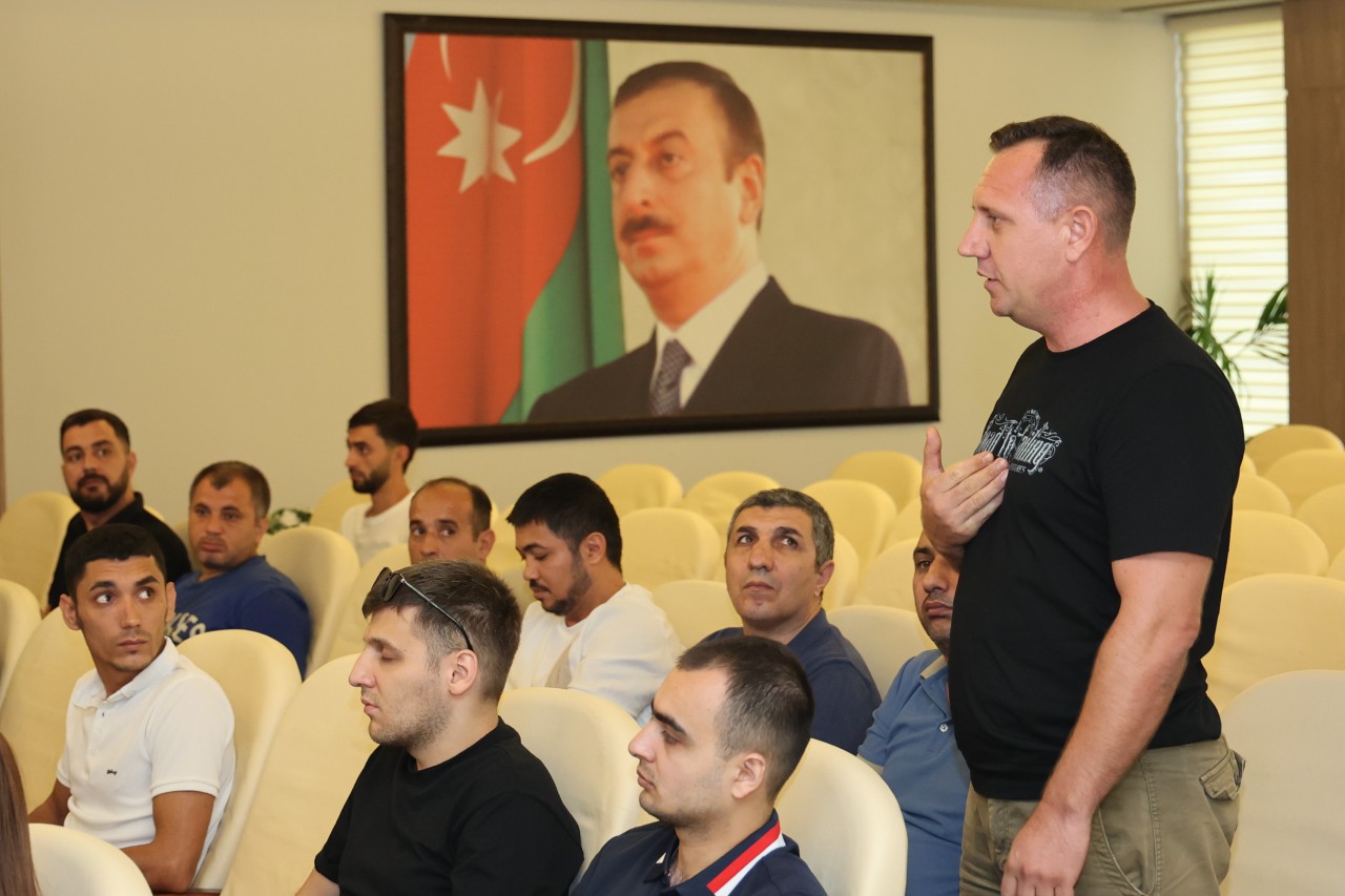 Dövlət Dəniz və Liman Agentliyində “Açıq qapı” günü keçirilib - FOTOLAR