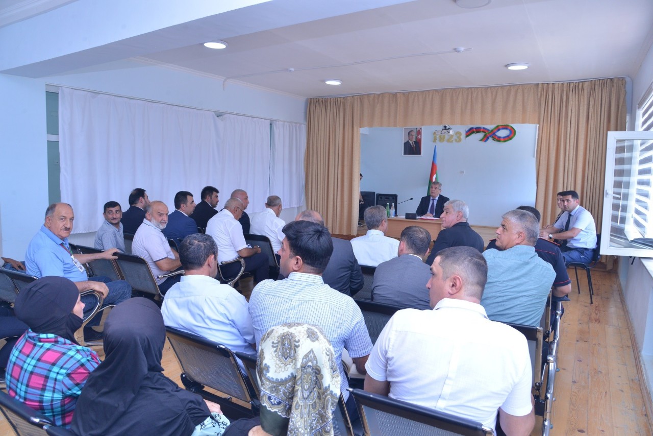 Süleyman Mikayılov Qobustanda qəbul keçirdi - FOTOLAR