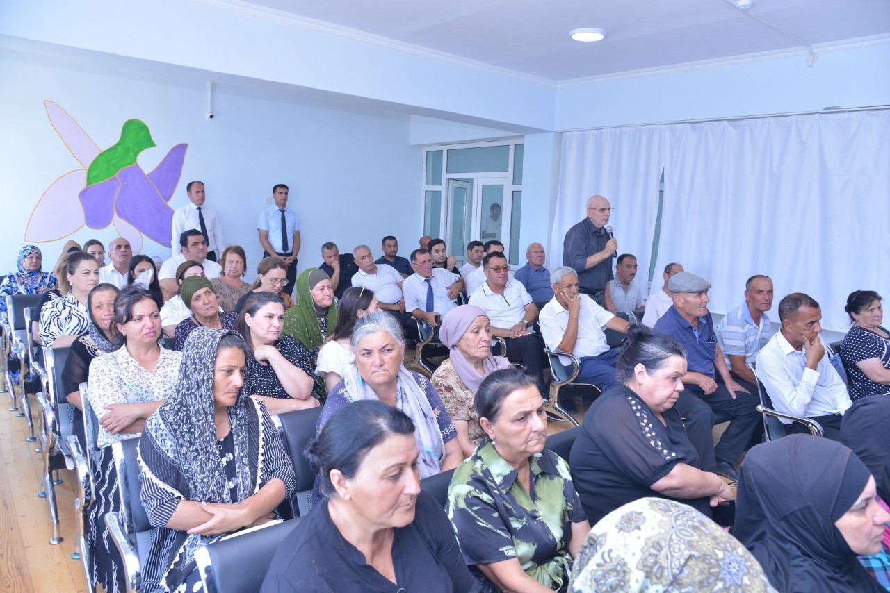 Süleyman Mikayılov Qobustanda qəbul keçirdi - FOTOLAR