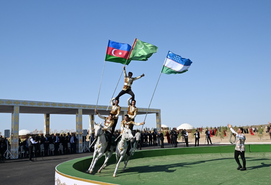 İlham Əliyevə “Axaltəkə” atı hədiyyə edildi - VİDEO (YENİLƏNİB)