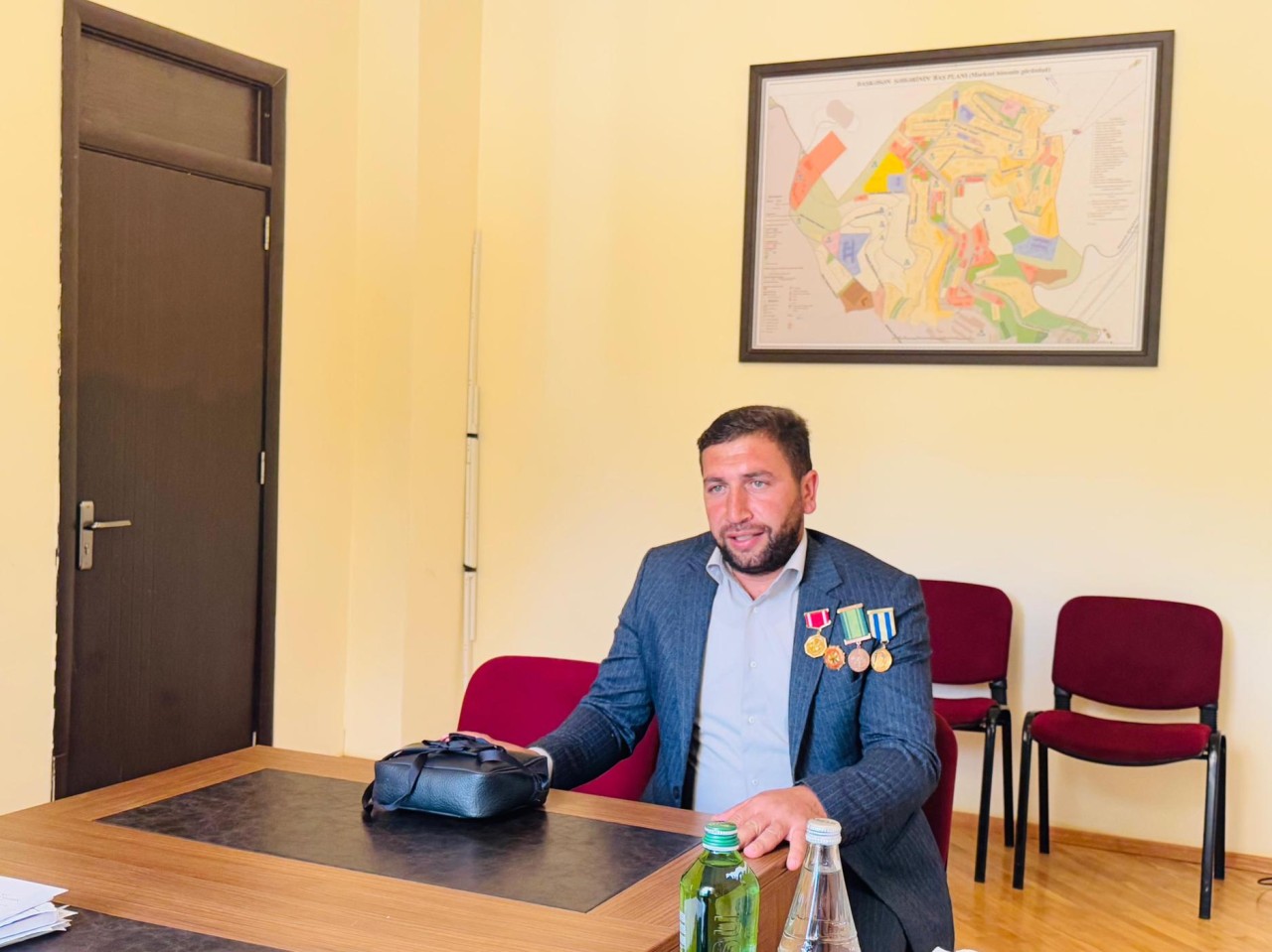 Rövşən Rzayev Daşkəsəndə vətəndaşları qəbul edib - FOTOLAR