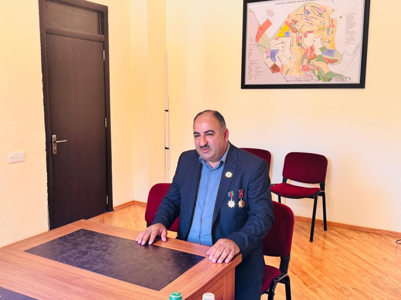 Rövşən Rzayev Daşkəsəndə vətəndaşları qəbul edib - FOTOLAR