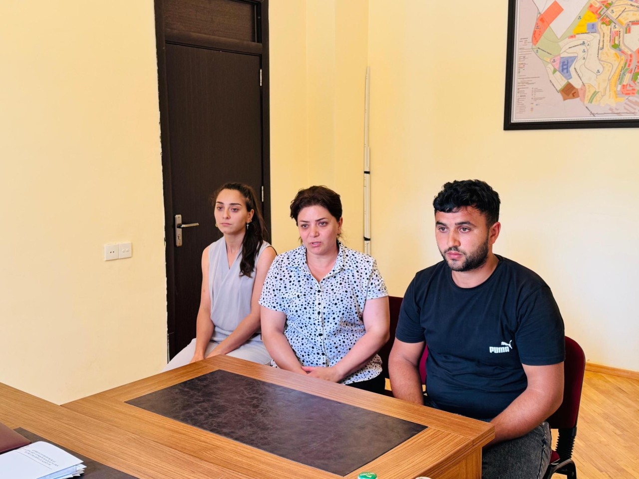 Rövşən Rzayev Daşkəsəndə vətəndaşları qəbul edib - FOTOLAR