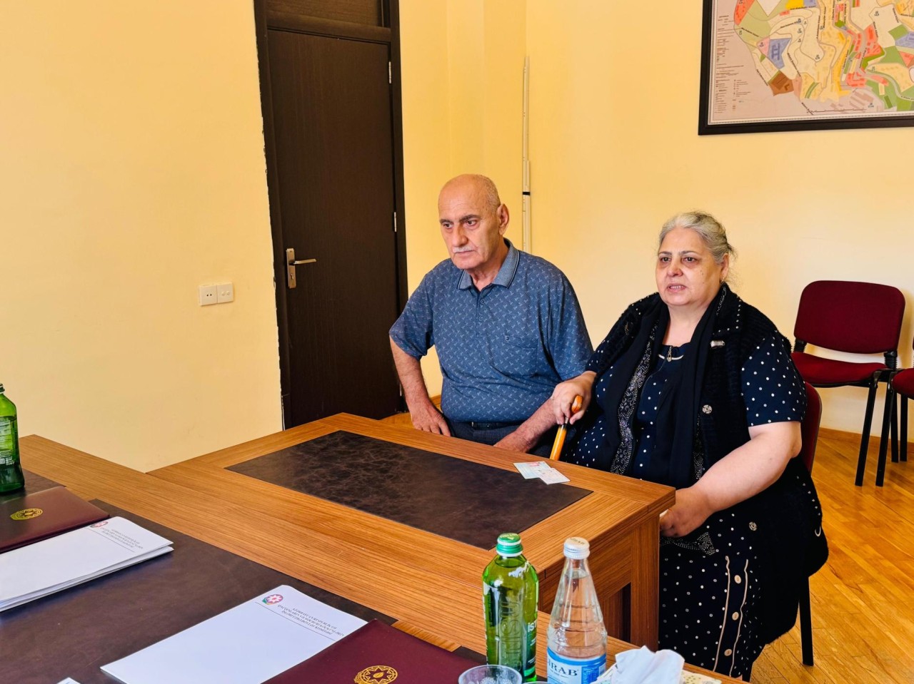 Rövşən Rzayev Daşkəsəndə vətəndaşları qəbul edib - FOTOLAR