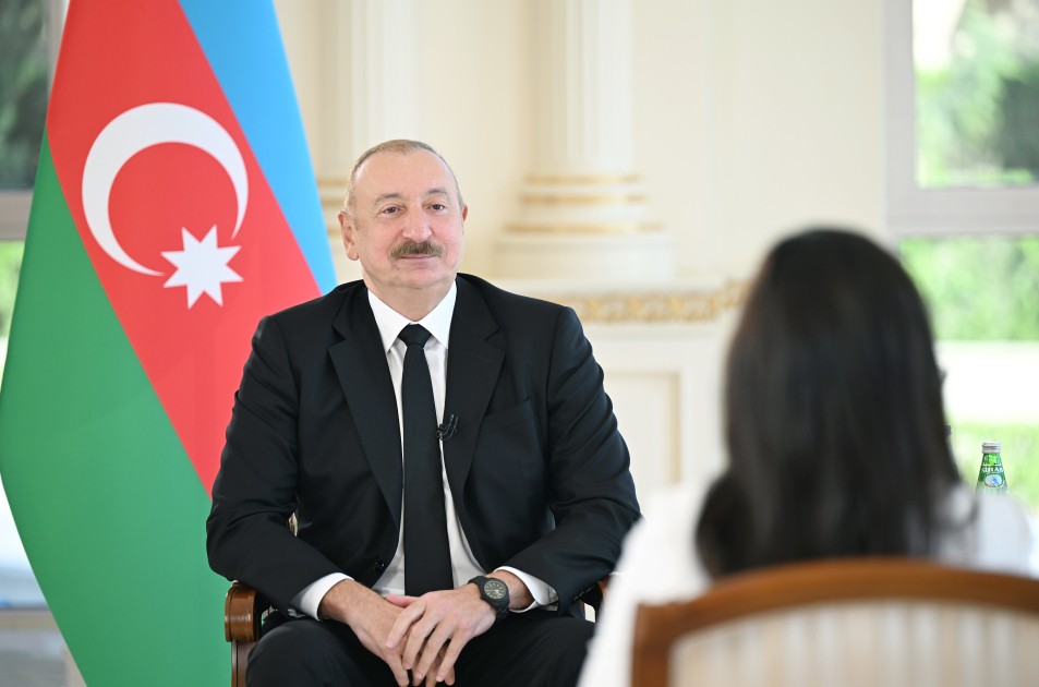 Prezident “Əl-Ərəbiyyə” telekanalına müsahibə verib - TAM MƏTN