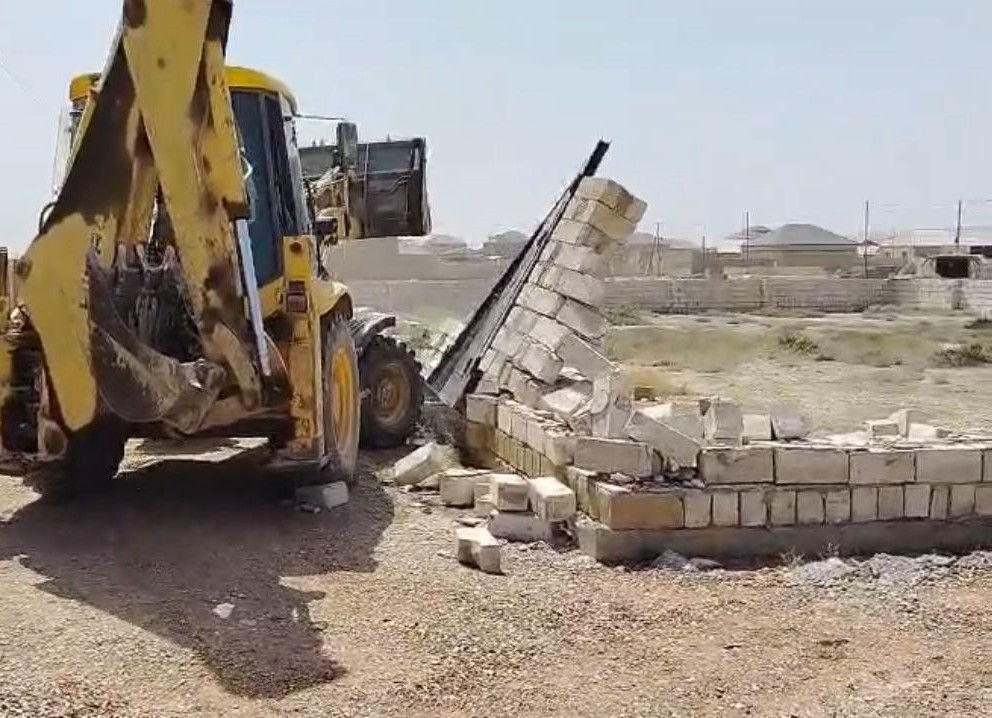 Qaradağda infrastruktur yenilənir - FOTOLAR