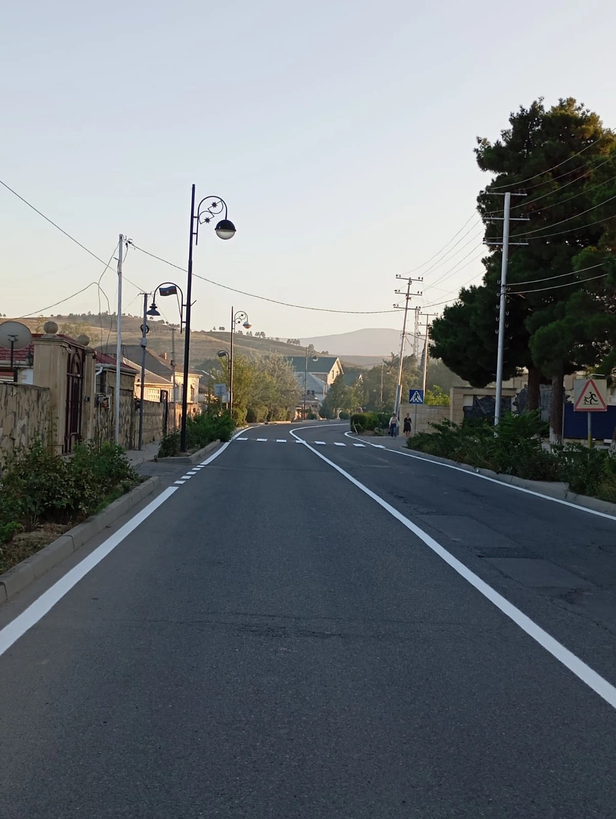 Şabranda yol nişanlanma işləri həyata keçirilib - FOTOLAR