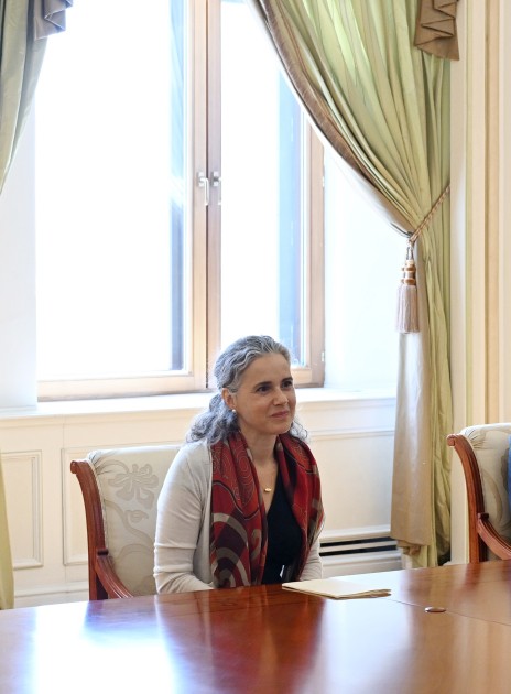 Prezident Maqdalena Qrononu qəbul edib - FOTOLAR