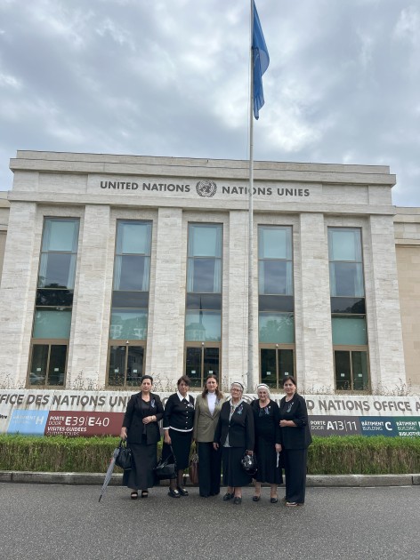 Azərbaycanlı itkinlərin ailə üzvləri ilk dəfə BMT-də qəbul edildi - FOTOLAR