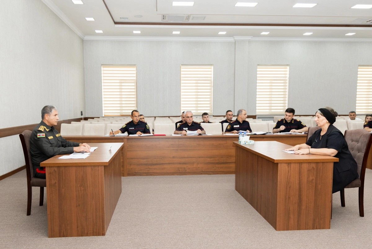 Vilayət Eyvazov Xaçmazda vətəndaş qəbulu və sıra baxışı keçirib - VİDEO (FOTOLAR)