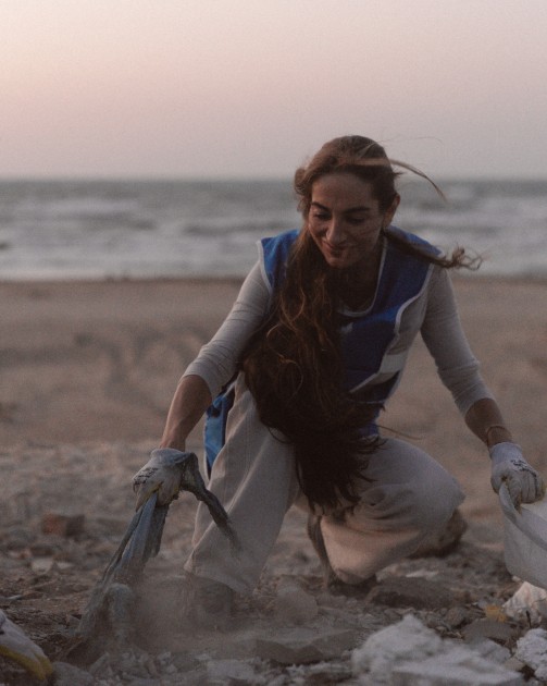 Leyla və Arzu Əliyeva təmizlik aksiyasına qoşuldular - FOTOLAR