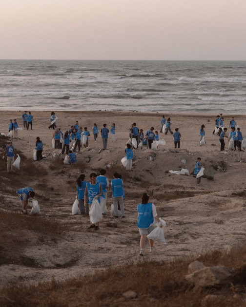 Leyla və Arzu Əliyeva təmizlik aksiyasına qoşuldular - FOTOLAR