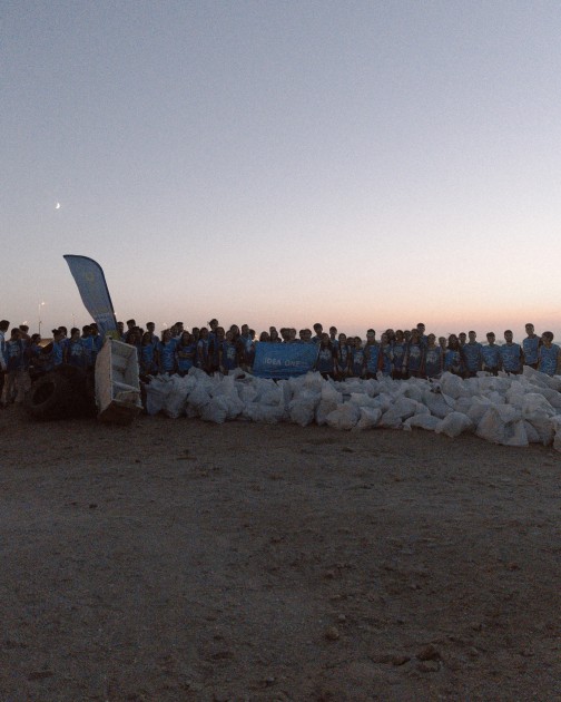 Leyla və Arzu Əliyeva təmizlik aksiyasına qoşuldular - FOTOLAR