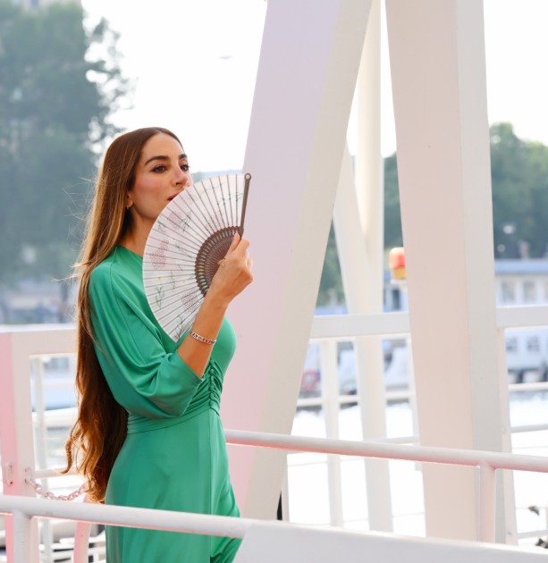 Mehriban Əliyeva dövlət başçılarının xanımları ilə gəmi gəzintisində - FOTOLAR