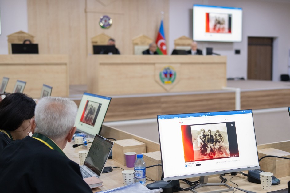 Müharibə müddətində bütün əmr və göstərişləri onlar veribmiş - MƏHKƏMƏ (FOTOLAR)