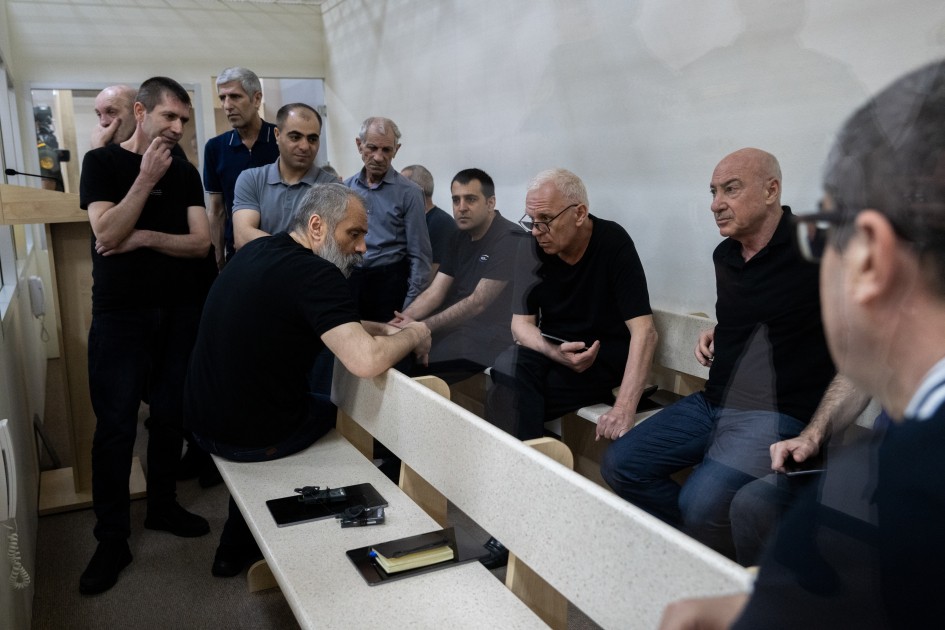 Müharibə müddətində bütün əmr və göstərişləri onlar veribmiş - MƏHKƏMƏ (FOTOLAR)