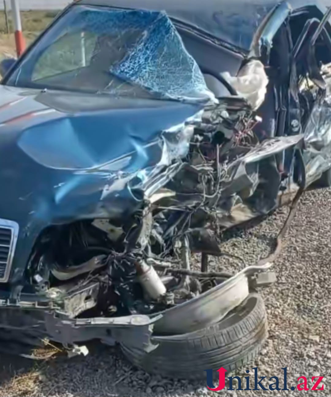 Qəzada ölən şəxs Vətən müharibəsi iştirakçısı imiş - FOTOLAR