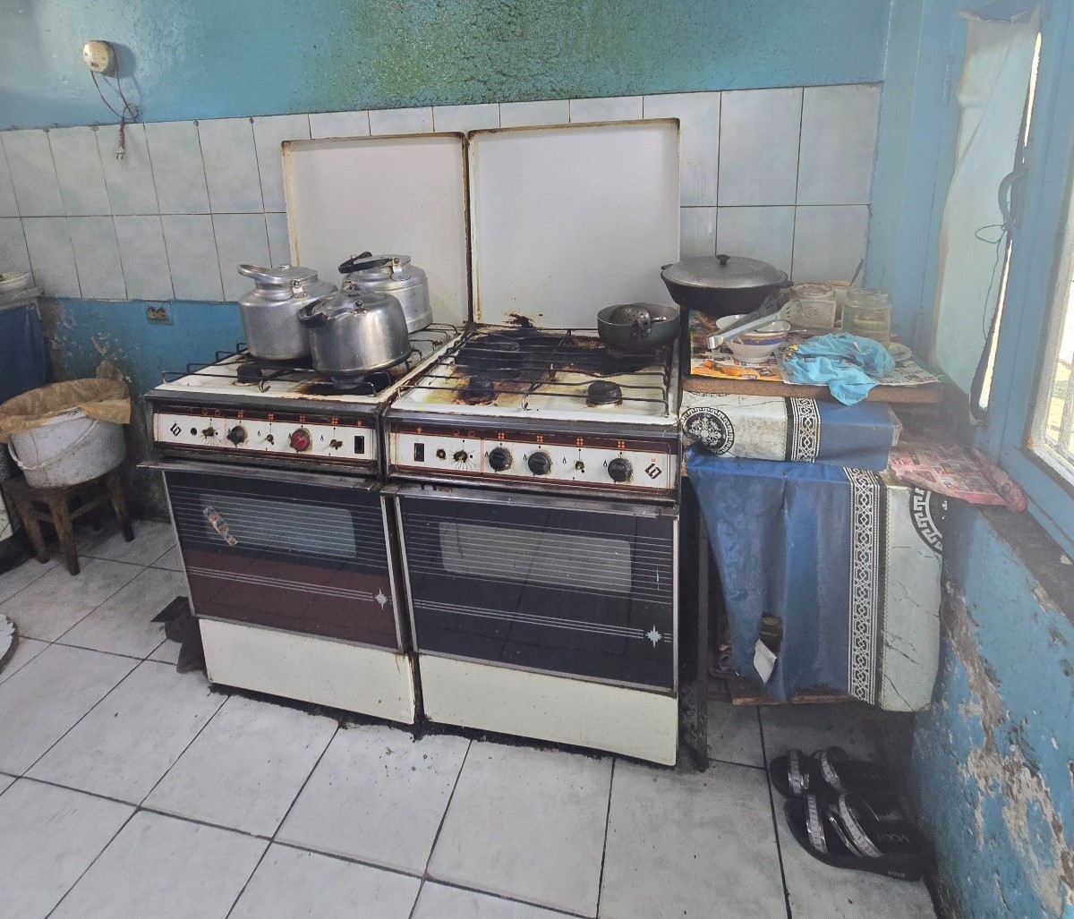 “Görüş” kafesində nöqsanlar aşkarlandı - FOTOLAR