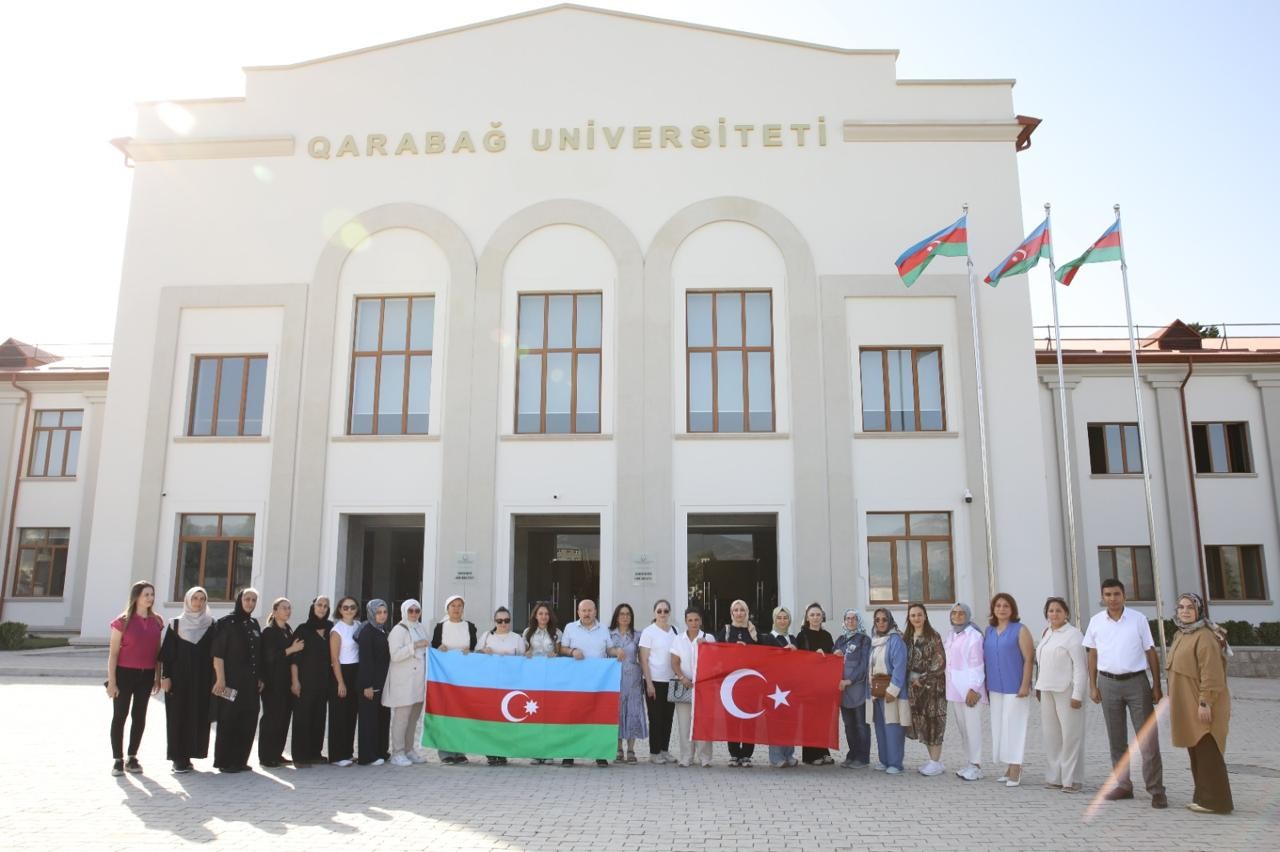 Türkiyə şəhid ailələri Azərbaycanda səfərdədir - FOTOLAR