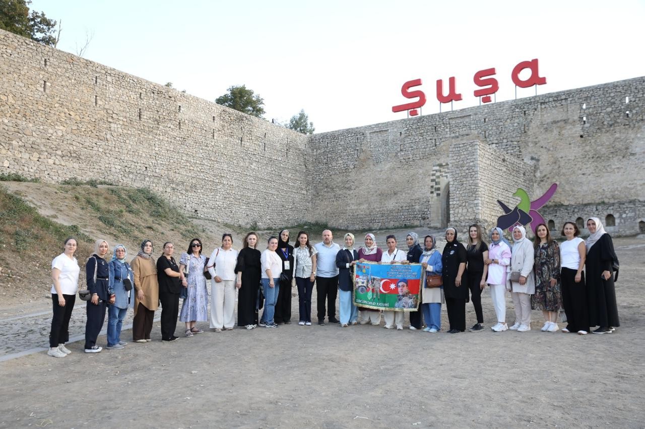 Türkiyə şəhid ailələri Azərbaycanda səfərdədir - FOTOLAR