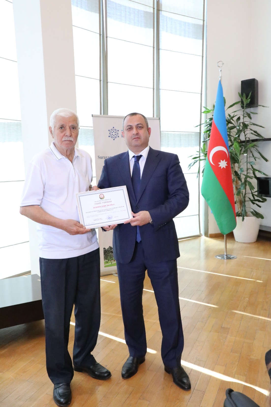 Suraxanıda Ağsaqqallar Şurasının hesabat konfransı keçirilib - FOTOLAR