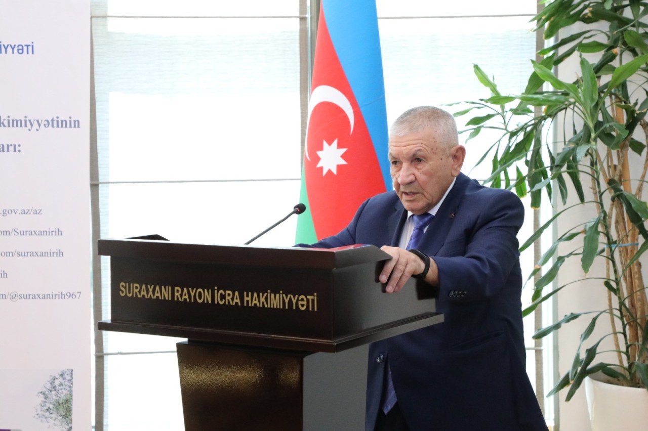 Suraxanıda Ağsaqqallar Şurasının hesabat konfransı keçirilib - FOTOLAR