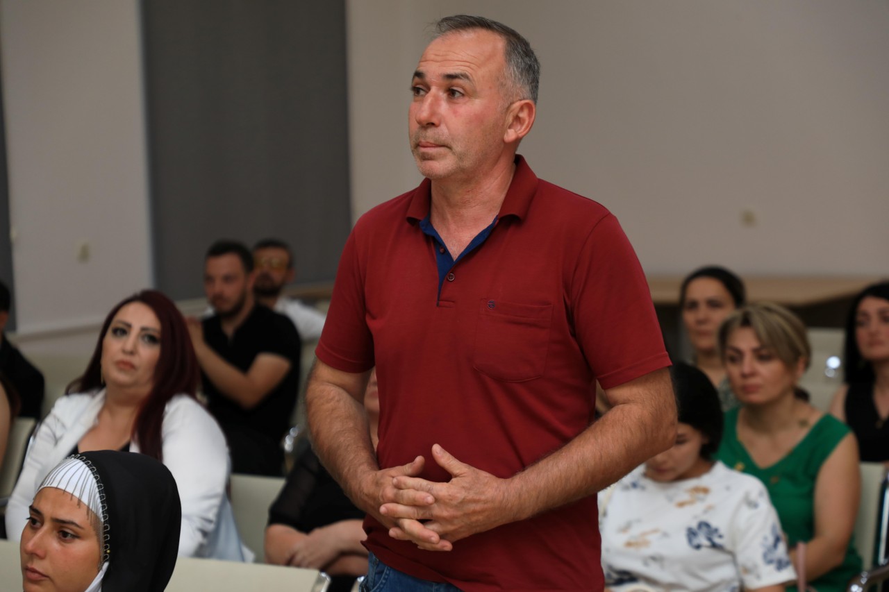 Niyazi Bayramov sakinlərin müraciətlərini dinlədi - FOTOLAR