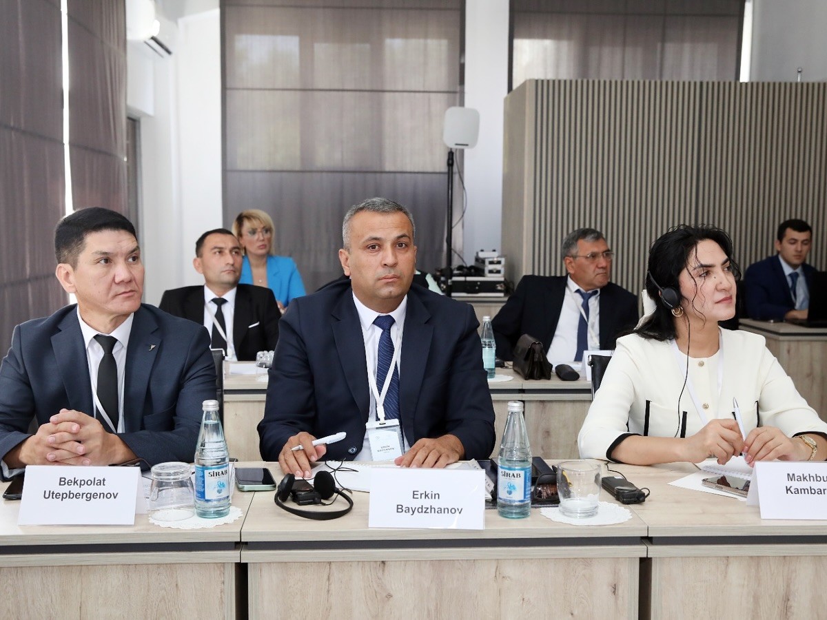 Özbəkistanlı nümayəndələr üçün AƏSMA-da təlim keçirilir - FOTOLAR