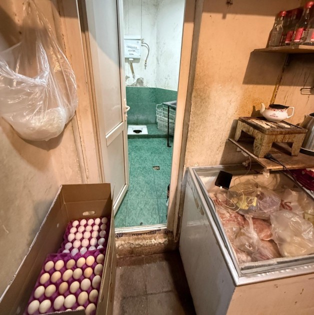 Bu market qanunsuz işləyirmiş - FOTOLAR