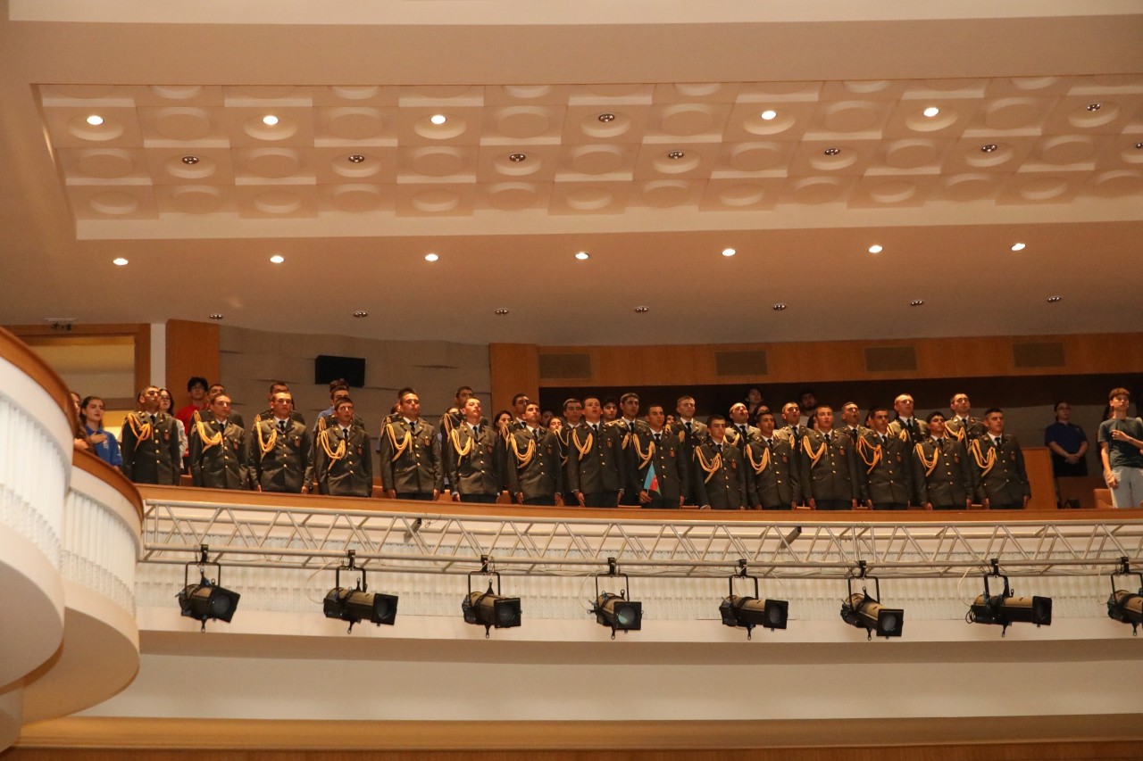 Antiterror döyüşlərinə həsr olunan tədbir keçirilib - FOTOLAR