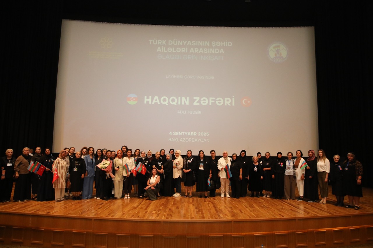 Antiterror döyüşlərinə həsr olunan tədbir keçirilib - FOTOLAR