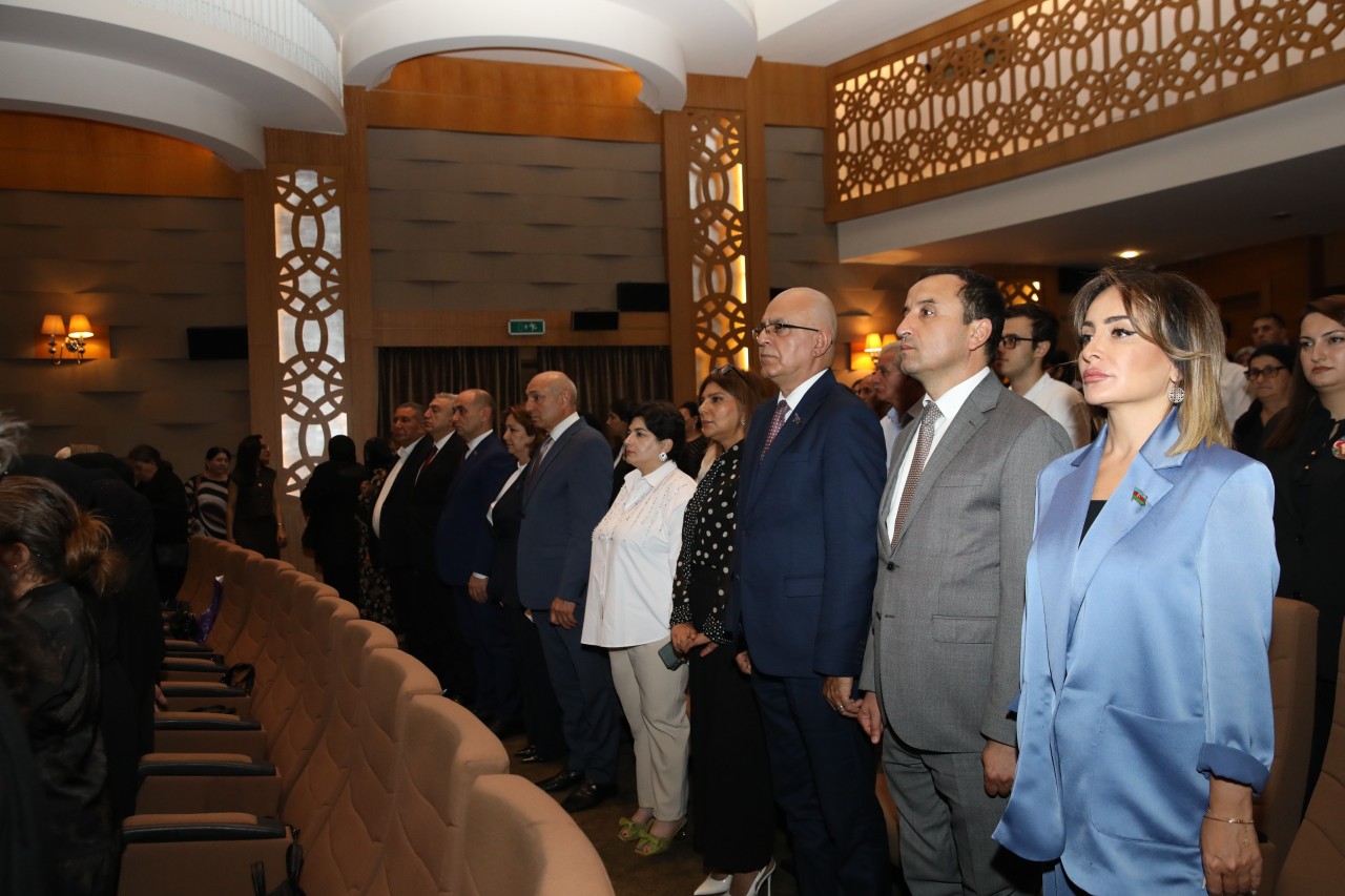 Antiterror döyüşlərinə həsr olunan tədbir keçirilib - FOTOLAR