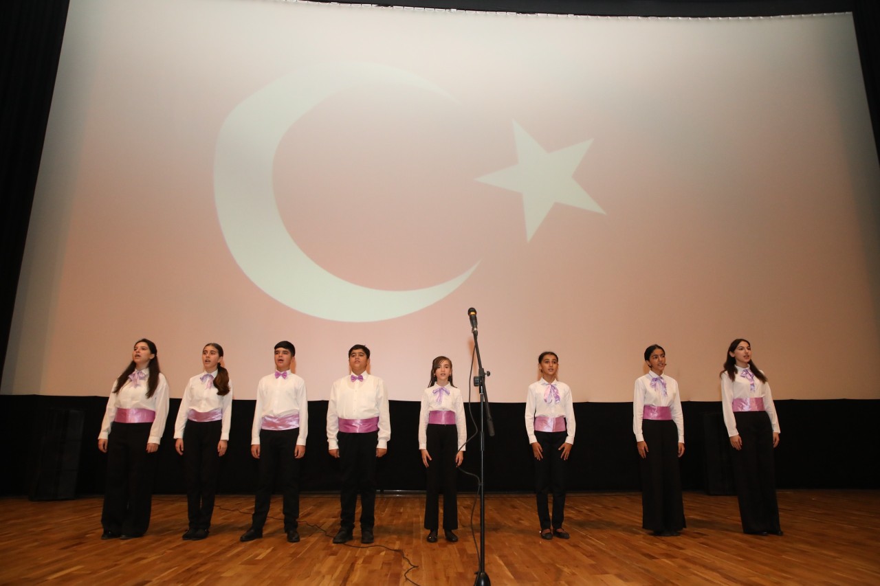 Antiterror döyüşlərinə həsr olunan tədbir keçirilib - FOTOLAR