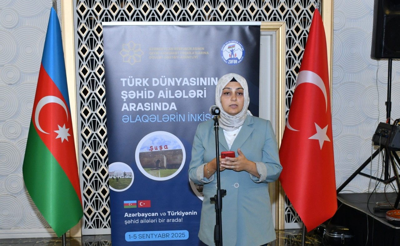 Azərbaycan və Türkiyə şəhid ailələri arasında qardaşlıq görüşü keçirilib - FOTOLAR