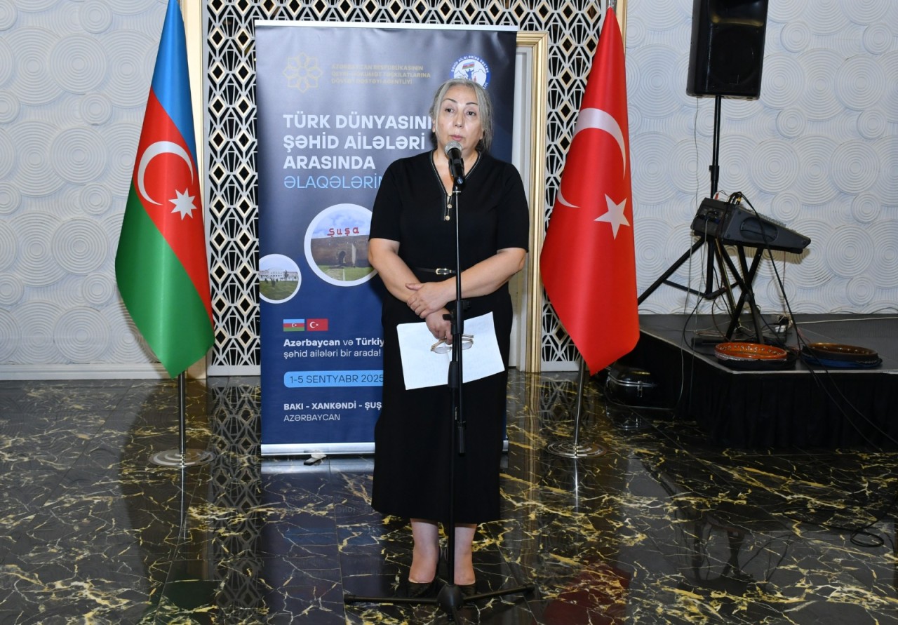 Azərbaycan və Türkiyə şəhid ailələri arasında qardaşlıq görüşü keçirilib - FOTOLAR