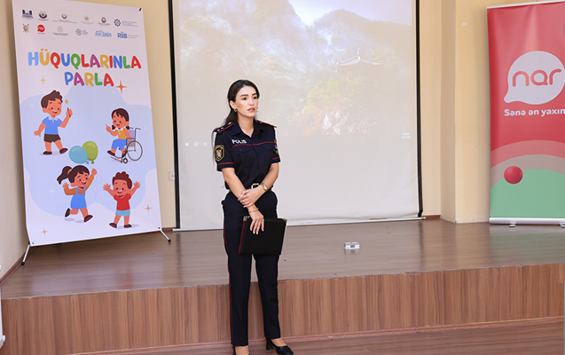 “Nar” uşaqlar üçün maarifləndirici tədbirlərə dəstək verir - FOTOLAR