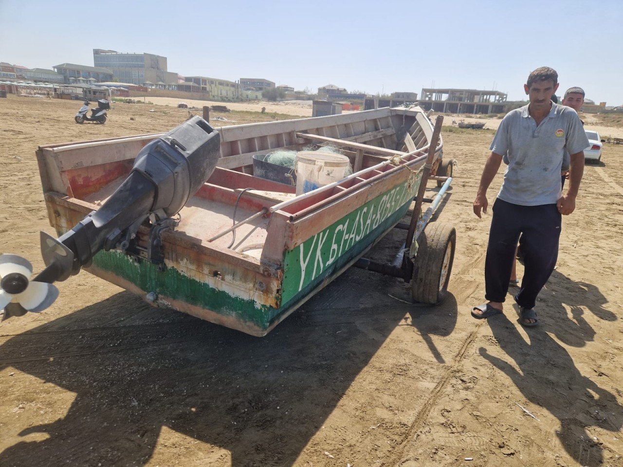 Novxanıda qanunsuz balıq ovlayanlar cəzalandırıldı - FOTOLAR