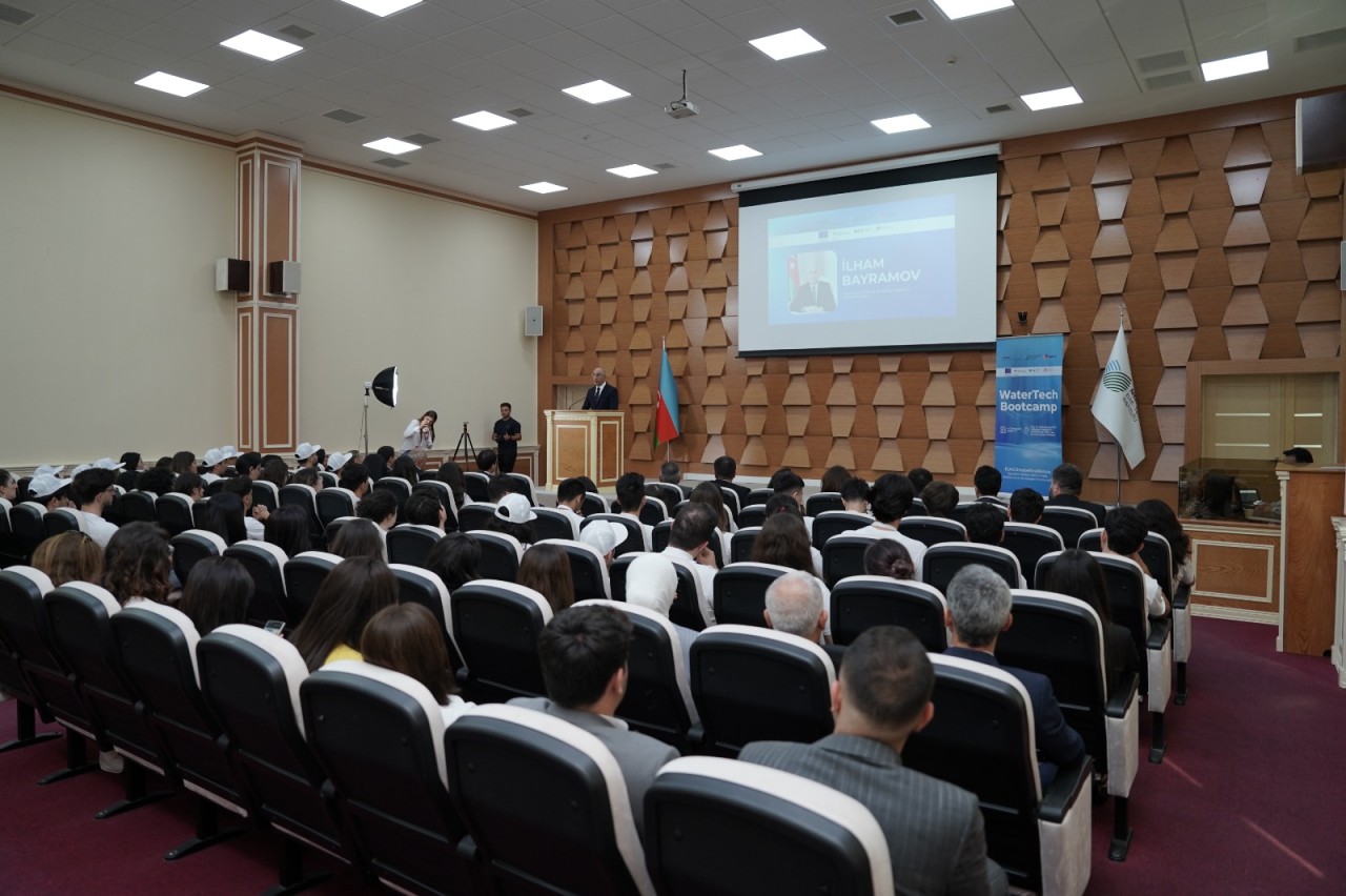 “WaterTech Bootcamp”ın açılış mərasimi keçirildi - FOTOLAR
